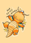 And... I'm still grindin' - Dragoran - Postkarte