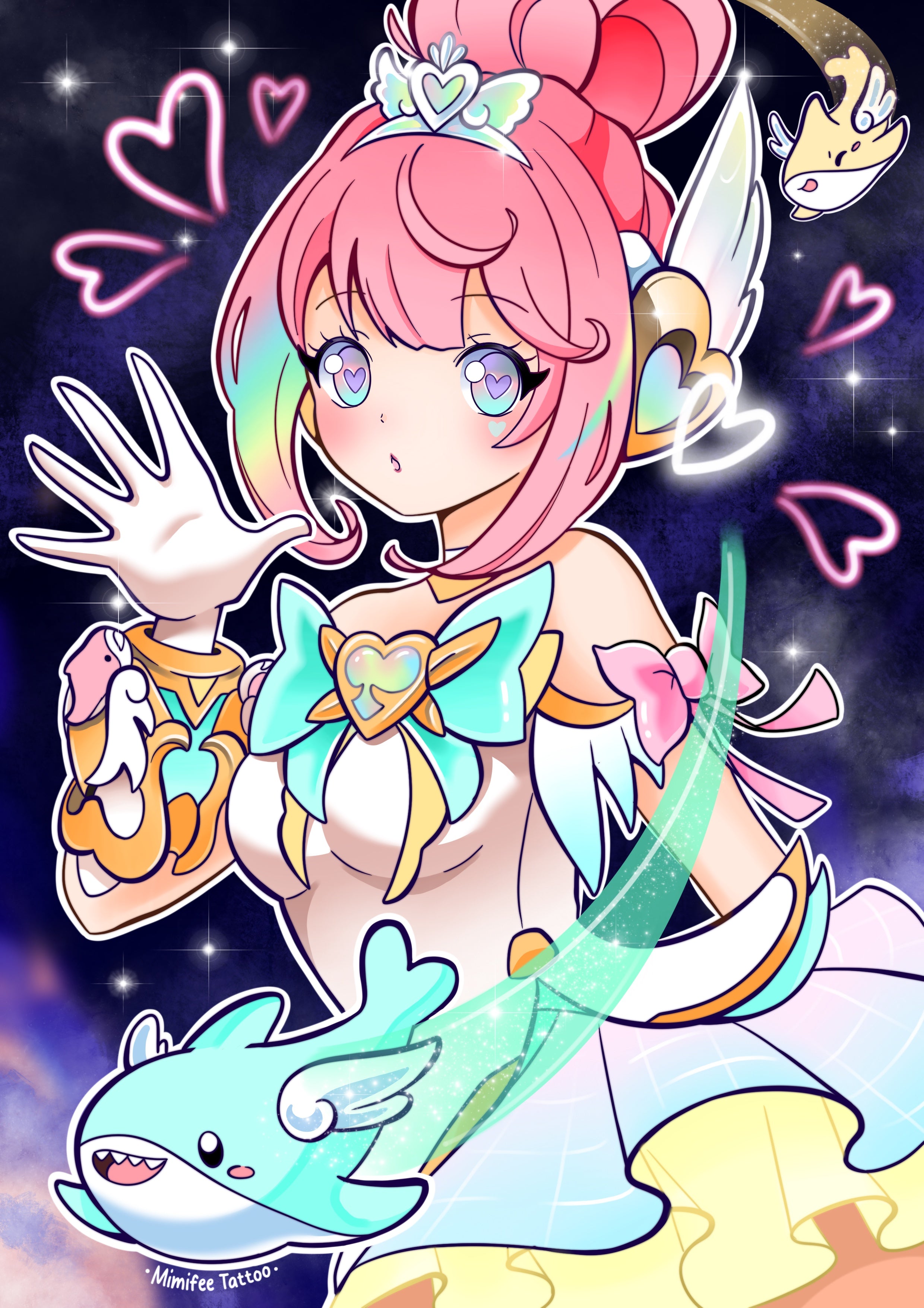 Juno Mythic - A4 Print
