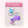 Süsses Stickerpack